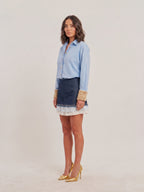 Boyfriend Mini Skirt