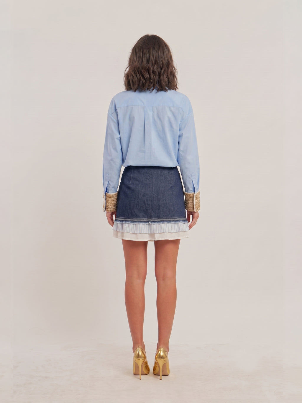 Boyfriend Mini Skirt