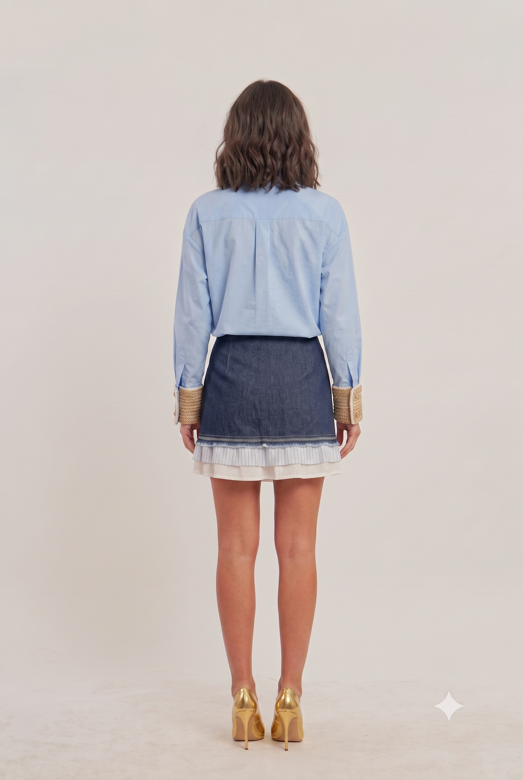 Boyfriend Mini Skirt