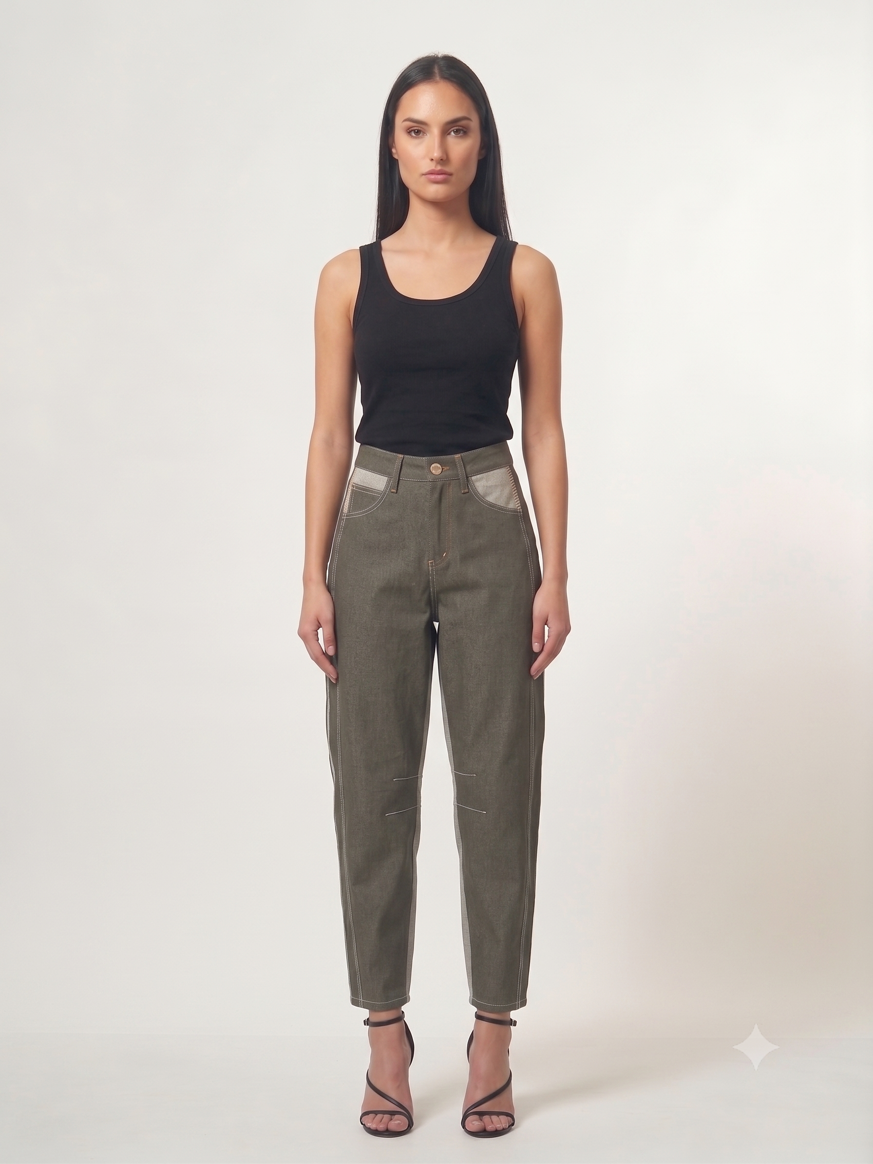 Antonia Barrel Pant