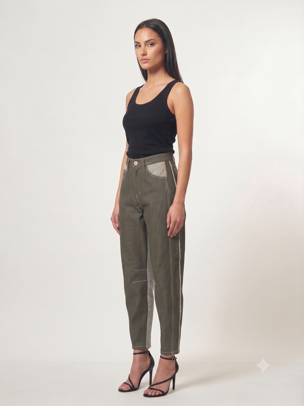 Antonia Barrel Pant