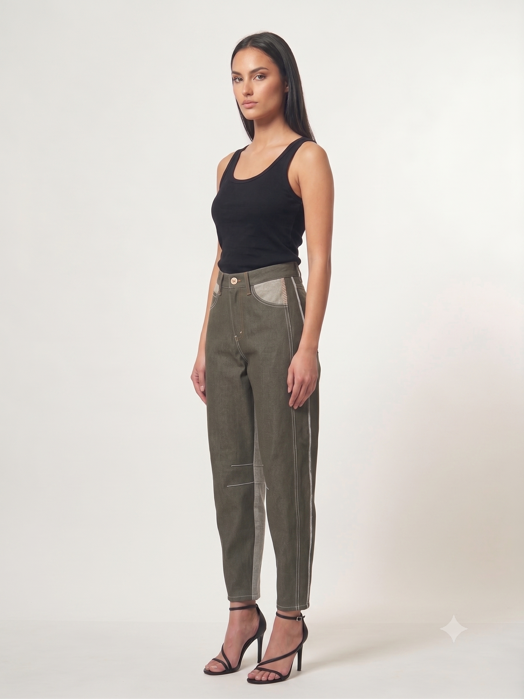 Antonia Barrel Pant