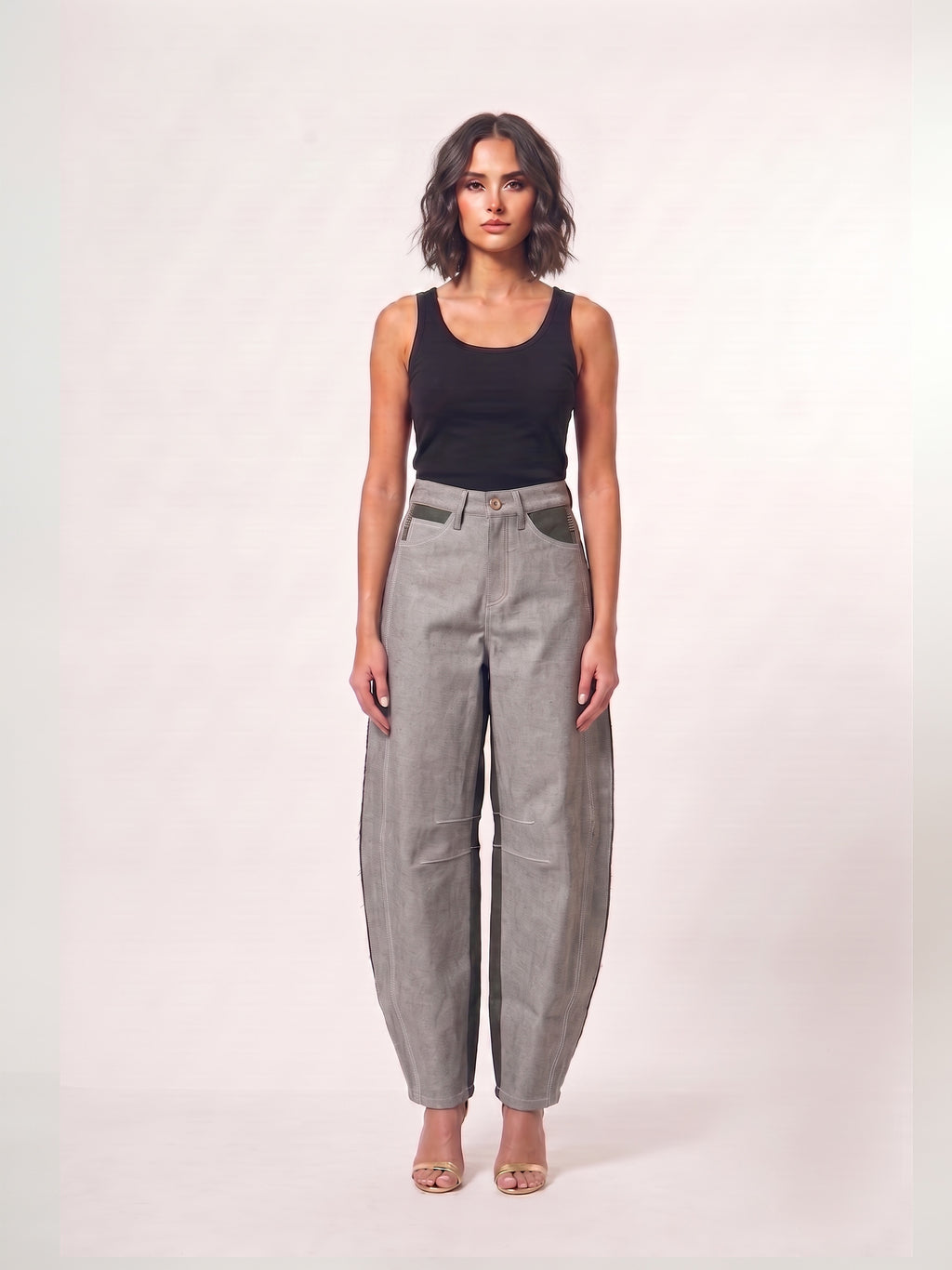 Antonia Barrel Pant
