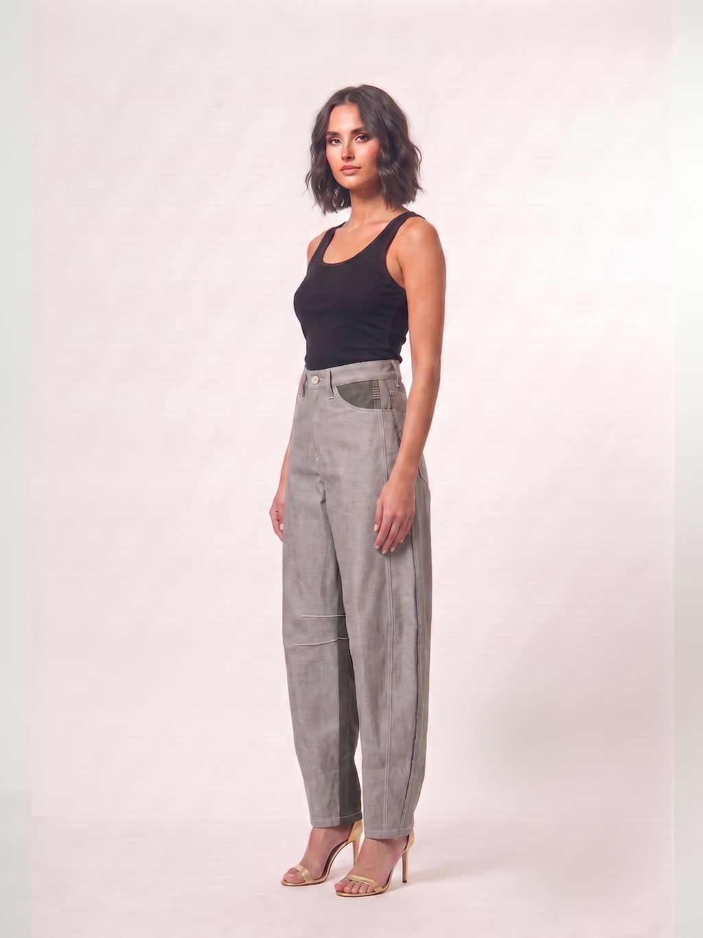 Antonia Barrel Pant