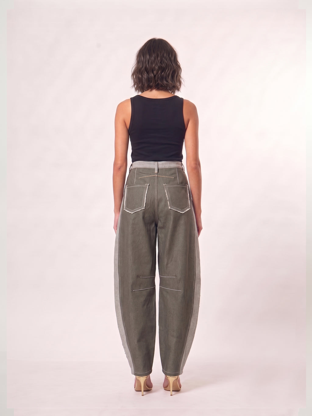 Antonia Barrel Pant