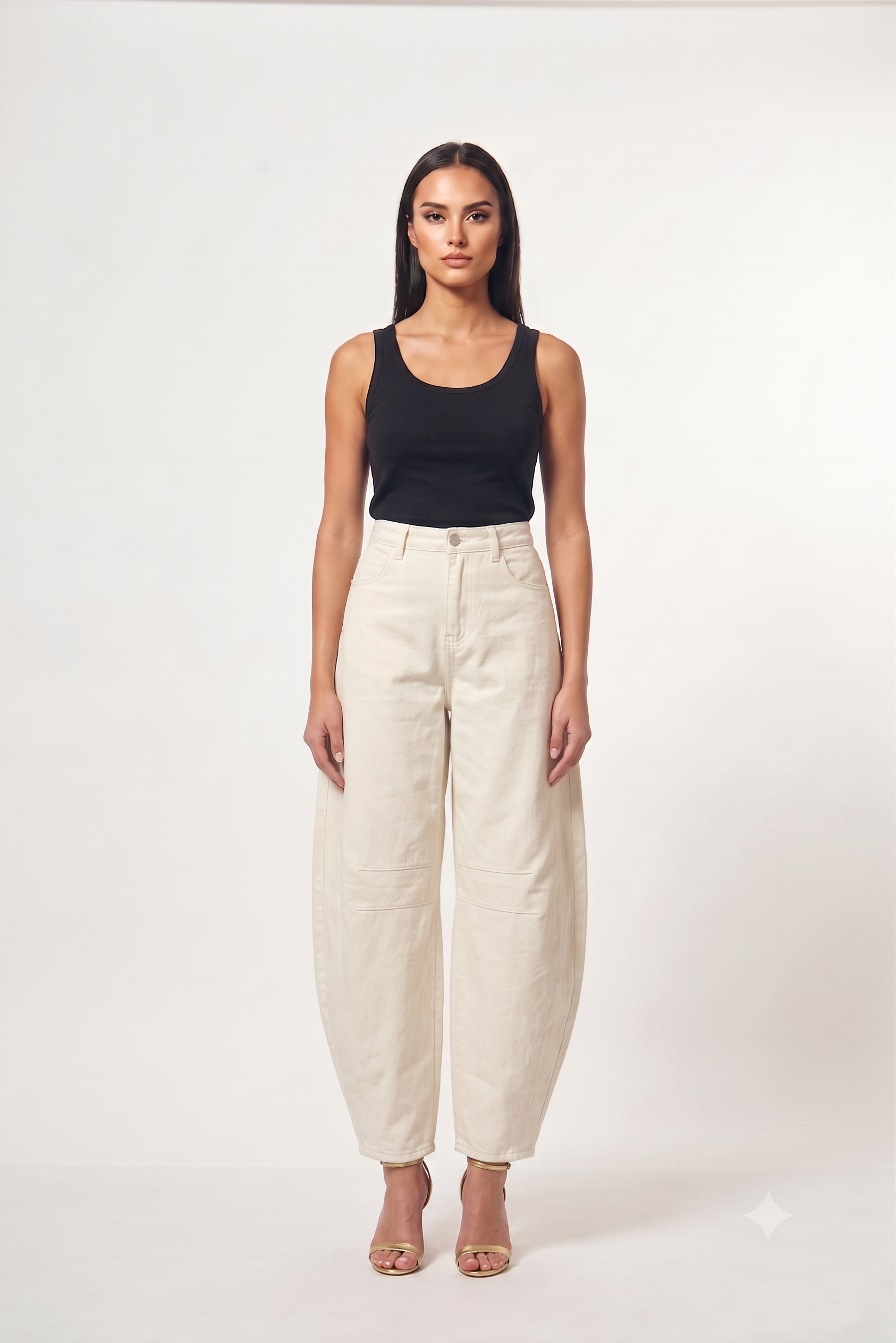 Antonia Barrel Pant