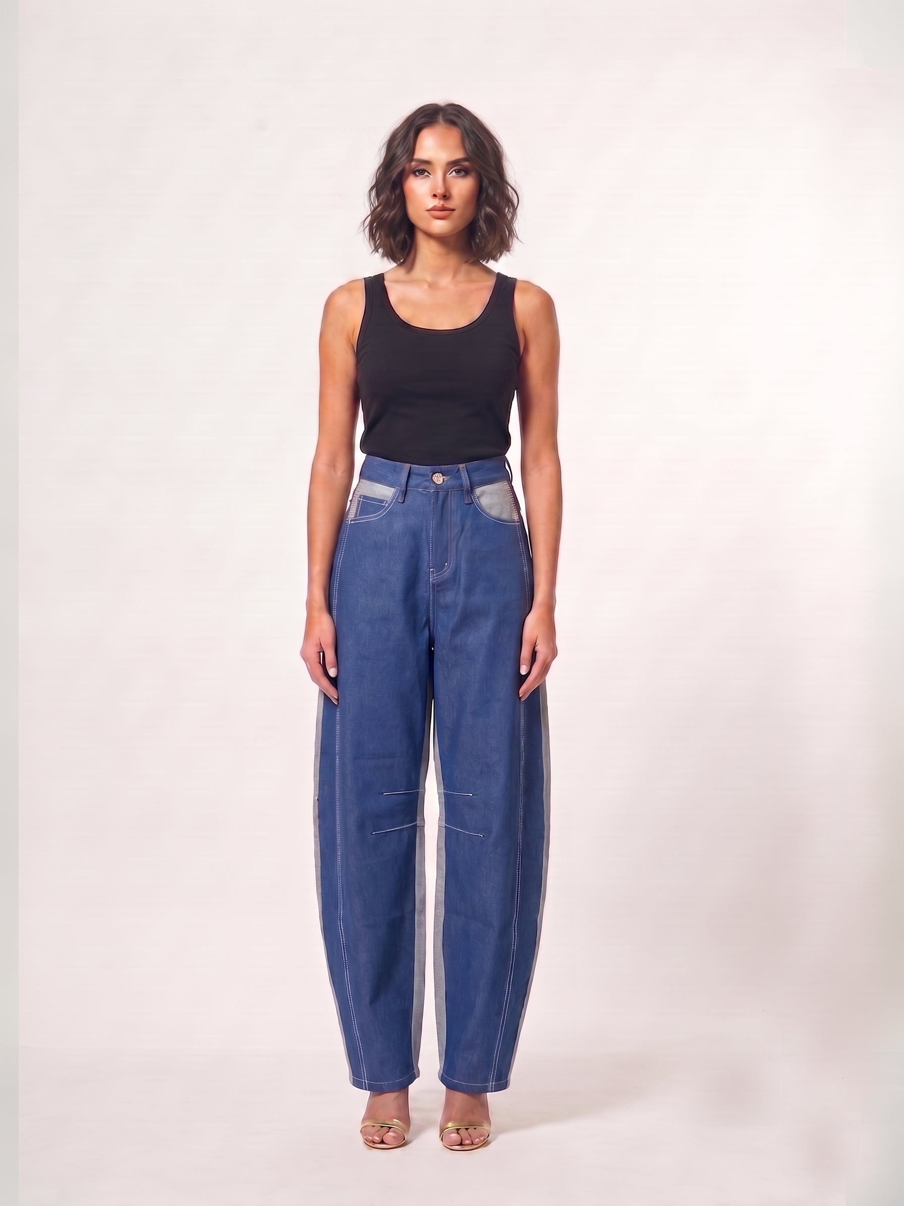 Antonia Barrel Pant