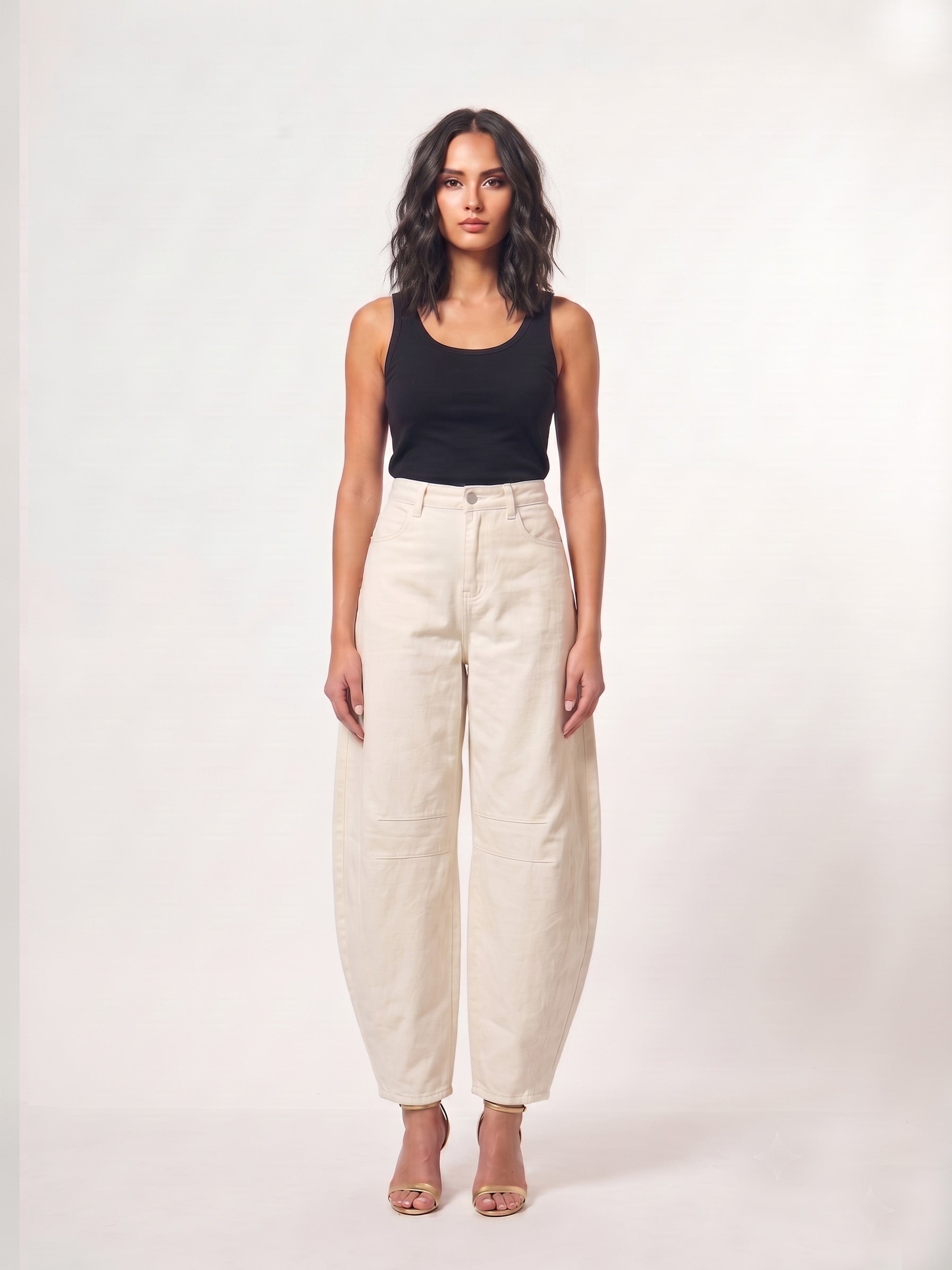 Antonia Barrel Pant