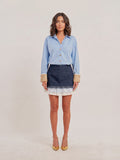 Boyfriend Mini Skirt