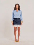 Boyfriend Mini Skirt